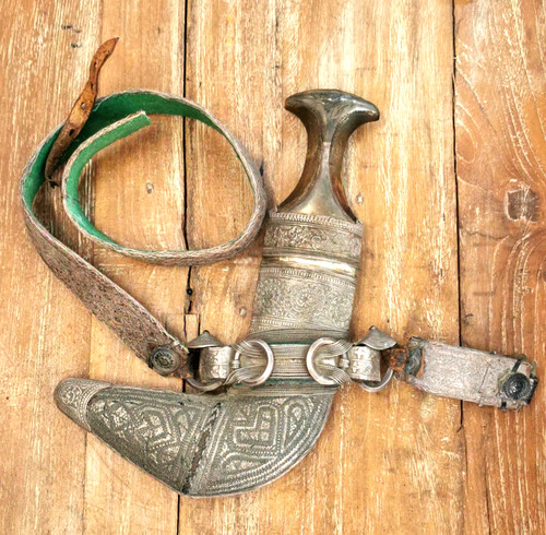 Verzierter osmanischer khanjar - osmanischer,