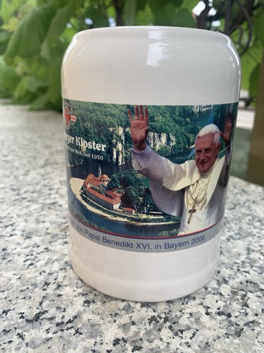 Bierkrug steinkrug papst - steinkrug,