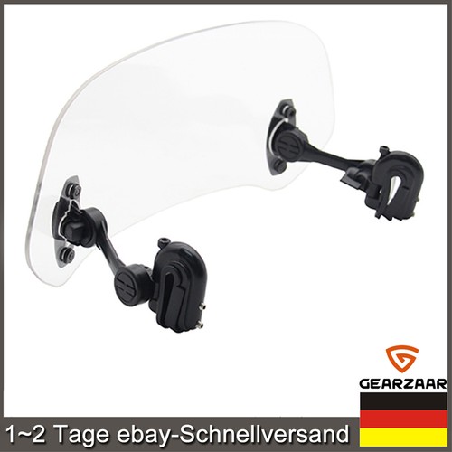 Einstellbar klar windschild - einstellbar,