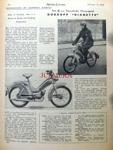 Durkopp dianette 48cc 2 - durkopp, 2-takt