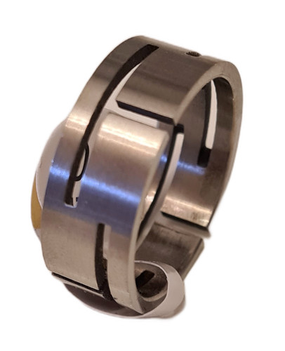 Neu modeschmuck ring edelstahl - ring,