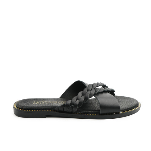 Flip flops aus echtem leder - aus,