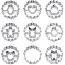 Keks Ausstecher Set Edelstahl