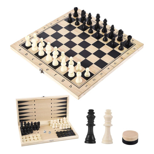 Schachspiel holz 1 - schachspiel, 3