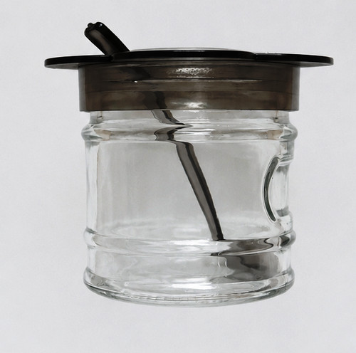 Zuckerdose glas mit deckel - glas,