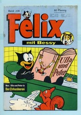 Felix  No.  206    mit Bessy   1. Ulla + Peter Heft    Bastei Verlag