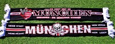 München Schal "ERBARMEN DIE MÜNCHNER.." M Ultra Fan Block Kurve +NEU+ 100% Acryl