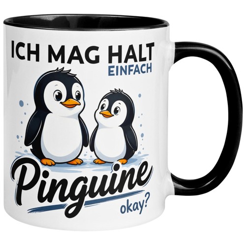 Tasse pinguin ich mag - „ich,