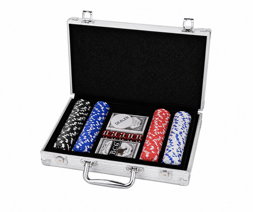 Deluxe poker game set - game, set,