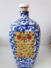 SCHNAPSFLASCHE / KARAFFE OBSTLER /FLASCHE / SCHWARZWÄLDER HIMBEER GEIST/ BAVARIA