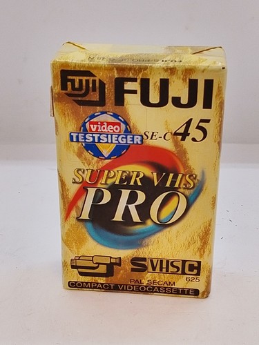 Fuji super vhs - vhs, 45min