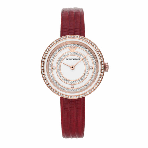 Armani damen uhr ar11532 rot - armani,