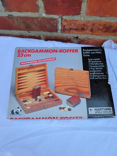 Hartung backgammon koffer 23cm - hartung,