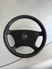 org. Mercedes Benz Lenkrad R129 SL W126 W123 W124 1264640017 incl. Pralltopf