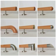 Buche geländer gerade - buche,