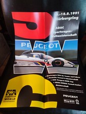 Gruppe C  Rennen 1991 , Plakat Original Nürburgring