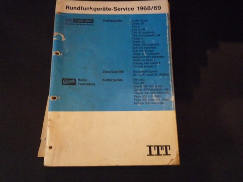 Original service manual schaub - manual,