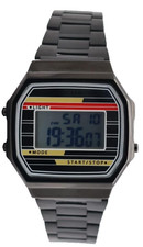 Digital Herren Uhr Edelstahl