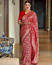 Elegant Designer Seide Rot