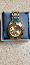 Armbanduhr INVICTA Herren Uhr goldfarbig Quarzuhr NEU