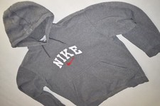 Nike Pullover Kapuze Hoodie Sweater Jumper Sweatshirt Swoosh Spellout Vintage L