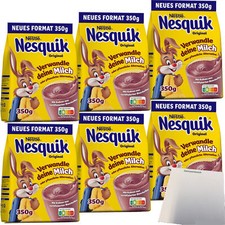 Nestle Nesquik Kakaopulver Nachfüllbeutel 6er Pack 6x350g Packung usy Block