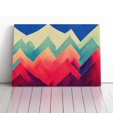 Aquarell abstrakt berge - aquarell,
