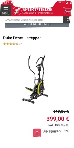 Crosstrainer gebraucht