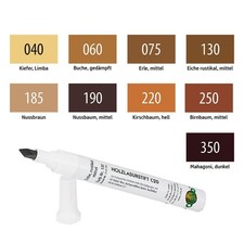 Cleho Farblasur Stift | Holzlasurstift C20 | Retuschierstift | Reparaturstift