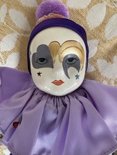 Vintage pierrot harlekin - vintage,