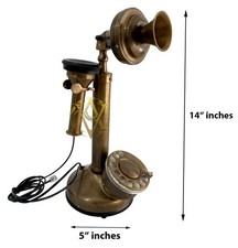 Vintage Messing Kerzenständer