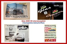 Glas 2600 V8 Literaturpaket -