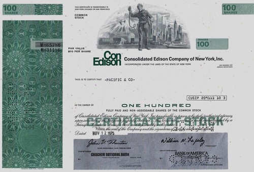 Con edison company new - con, york