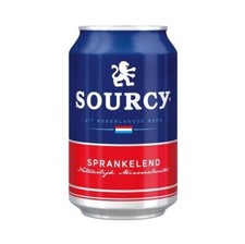 Sourcy - Sparkling - Mineralwasser mit Kohlensäure - 72 Dosen 0,33L