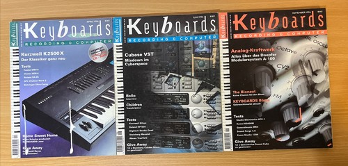 Keyboards zeitschriften 1996 - keyboards,