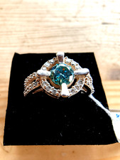 Ring mit moissanit - mit,