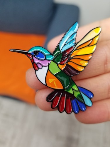 Bunter kolibri pins - bunter,