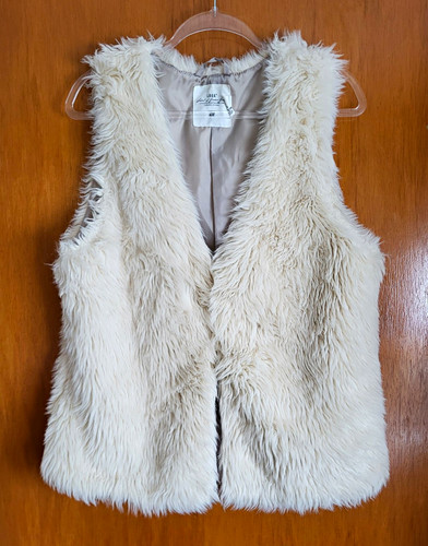 Fellweste creme l - (36), gr.