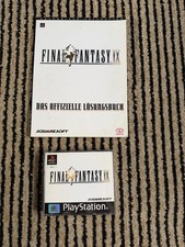 Final Fantasy IX 9 PlayStation Spiel mit Lösungsbuch 