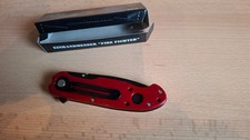 MIL-TEC Taschenmesser "Fire Fighter", Einhandmesser, Linerlock, Kunststoffgriff