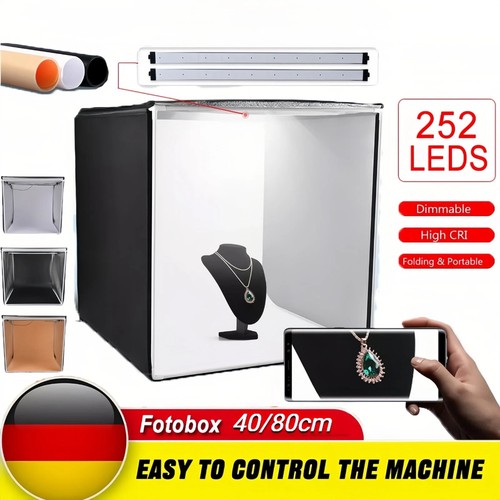 Fotostudio fotobox set - fotobox, led