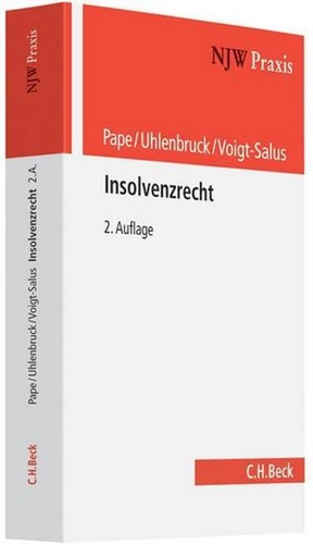 Insolvenzrecht njw praxis - insolvenzrecht, (njw-praxis