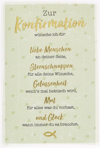 Konfirmation - ,