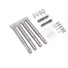 4x BBQ Gas Grill Brenner Tube Edelstahl Rohrbrenner Gasgrill Backen Ersatz Teile