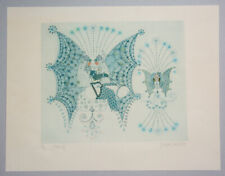 Françoise Dumontier: Lithografie handsigniert num. 49/100 Ex.