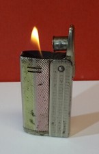 Altes IMCO STREAMLINE 6800 Benzinfeuerzeug gelb und rot Lighter Brennt!