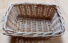 Flechtkorb Körbchen Brotkorb Obstkorb Osternest Peddigrohr