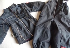 TICKET TO HEAVEN Dunkelblauer Skianzug 2tlg. Winterjacke+Skihose Gr.2Y 92