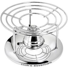 QVC Profi Hochleistung Gas Rechaud Brenner Kocher Ø 24cm H 15cm Gastro Fondue