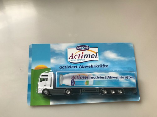 Werbelkw werbetruck actimel - werbelkw,